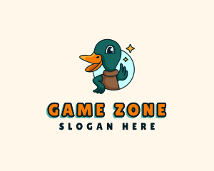 Duck Bird Game logo design