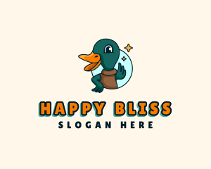 Duck Bird Game logo design