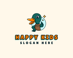 Duck Bird Game logo design