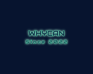 Computer - Gaming Laser Neon logo design