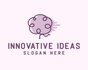 Fast Brain Doodle logo design