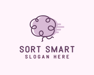 Fast Brain Doodle logo design