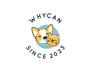 Animal - Corgi Dog Kitten Pet logo design