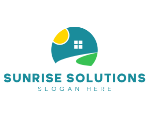 Sunrise Subdivision Realty logo design