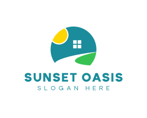 Sunrise Subdivision Realty logo design