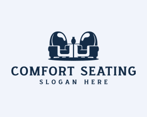 Living Room Couch Seat logo design