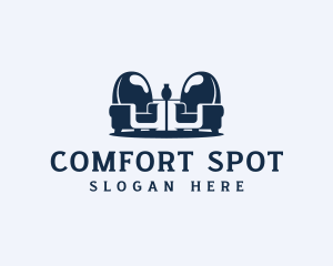 Seat - Living Room Couch Seat logo design