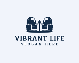 Living Room Couch Seat logo design
