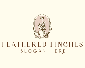 Garden Floral Landscaping Logo