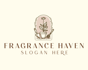 Garden Floral Landscaping Logo