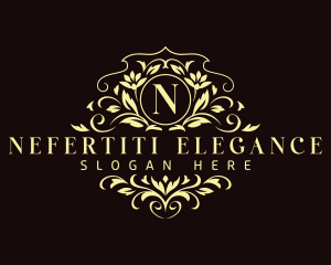 Floral Leaf Boutique logo design