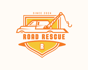 Towing - Towing Truck Vehicle logo design