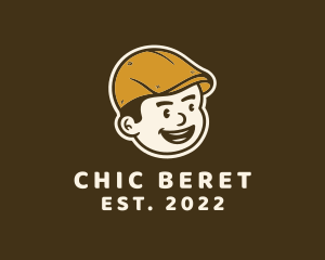 Beret - Kid Hat Apparel logo design