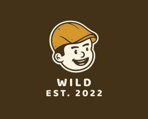 Child - Kid Hat Apparel logo design
