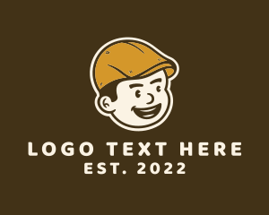 Head - Kid Hat Apparel logo design