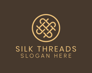 Weaving - Elegant Interweave Basket logo design