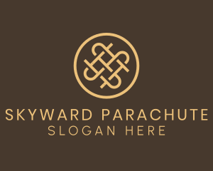 Elegant Interweave Basket logo design