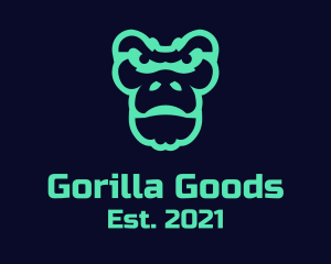 Green Gorilla Gaming logo design