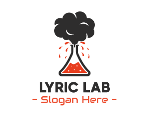 Volcano Science Lab logo design