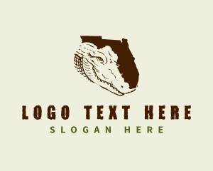 Gila Monster - Florida State Alligator logo design