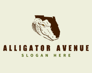 Florida State Alligator logo design