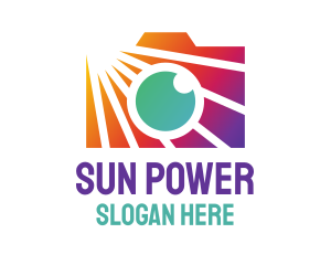 Solar - Solar Power Camera logo design