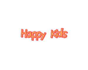 Kid Marker Handwriting logo design