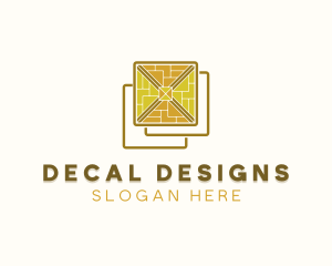 Interior Design Tile Pavement logo design