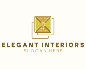 Interior Design Tile Pavement logo design