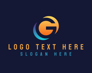 Creative Media Eclipse Letter G logo design