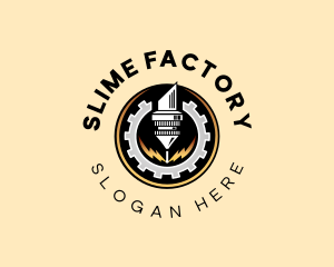 Industrial Laser Beam logo design