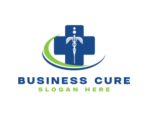 Medical Doctor Caduceus logo design