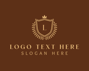 Law Firm - Royal Shield Hotel logo design