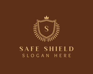 Royal Shield Hotel logo design