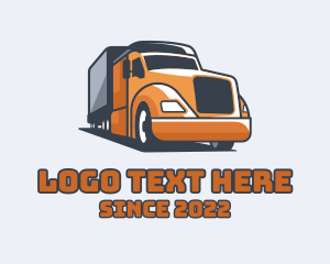 Roadie - Cargo Truck Delivery logo design