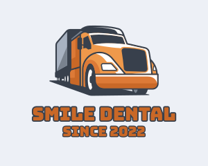 Cargo Truck Delivery logo design