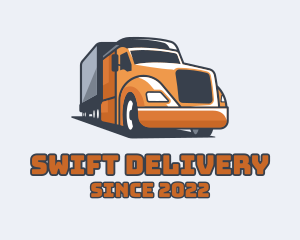 Delivery - Cargo Truck Delivery logo design