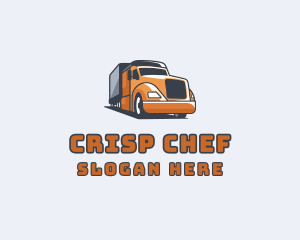 Cargo Truck Delivery logo design