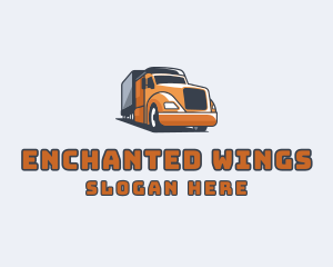 Cargo Truck Delivery logo design