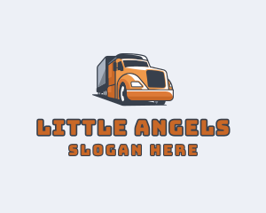 Cargo Truck Delivery logo design