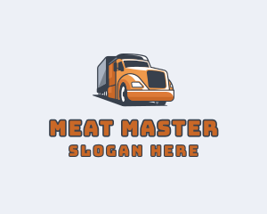 Cargo Truck Delivery logo design