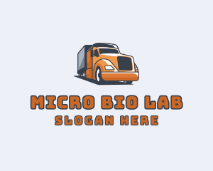 Cargo Truck Delivery logo design