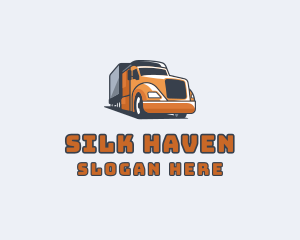 Cargo Truck Delivery logo design