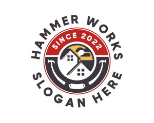 Hammer - Hammer Roof Renovation logo design