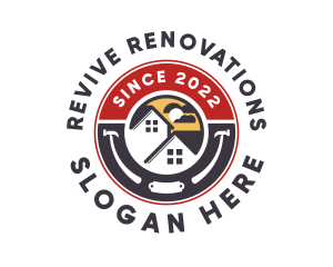 Renovation - Hammer Roof Renovation logo design
