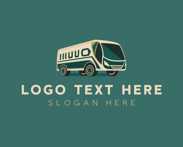 Transportation - Bus Travel Transport logo design