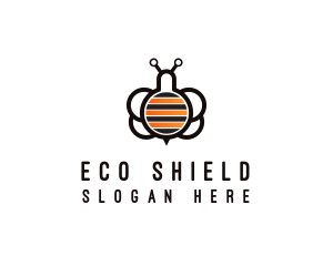 Pesticide - Bee Sting Laboratory logo design