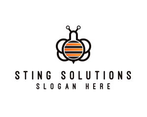 Sting - Bee Sting Laboratory logo design