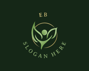 Natural - Natural Wellness Leaf logo design