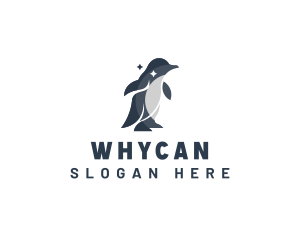 Penguin Wildlife Animal Logo